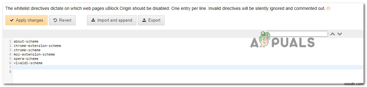 Fix: uBlock Origin has prevented the Following Page from Loading