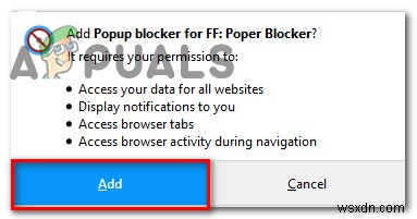 Fix: uBlock Origin has prevented the Following Page from Loading