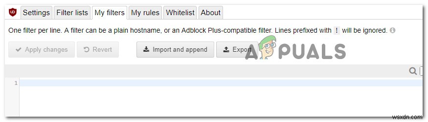 Fix: uBlock Origin has prevented the Following Page from Loading