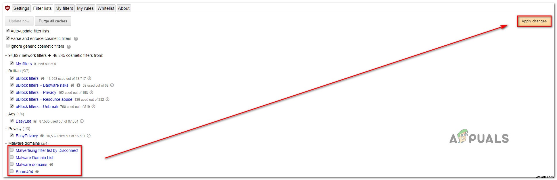 Fix: uBlock Origin has prevented the Following Page from Loading