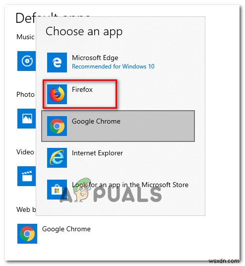 Fix: Can’t Set Firefox as Default Browser on Windows 10