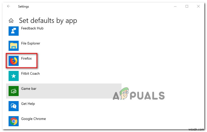 Fix: Can’t Set Firefox as Default Browser on Windows 10