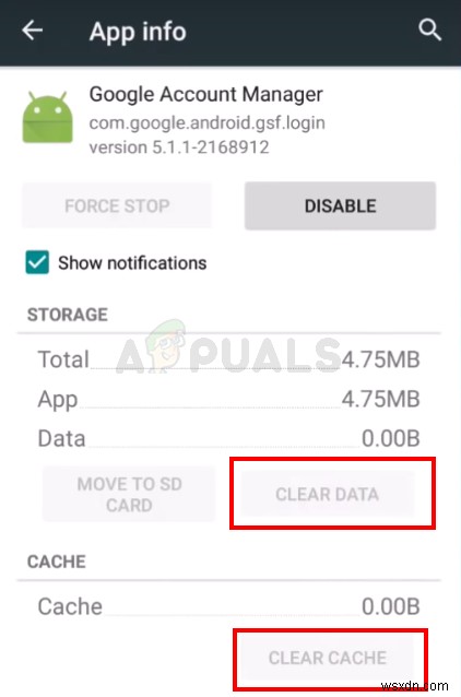 Fix: There Was A Problem Communicating With Google Servers