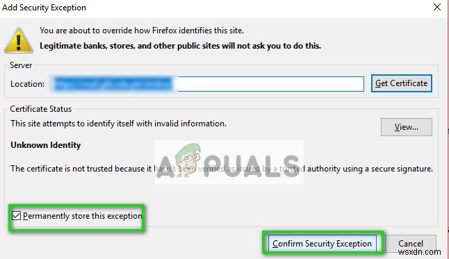 Fix: Your Connection is not Secure Firefox