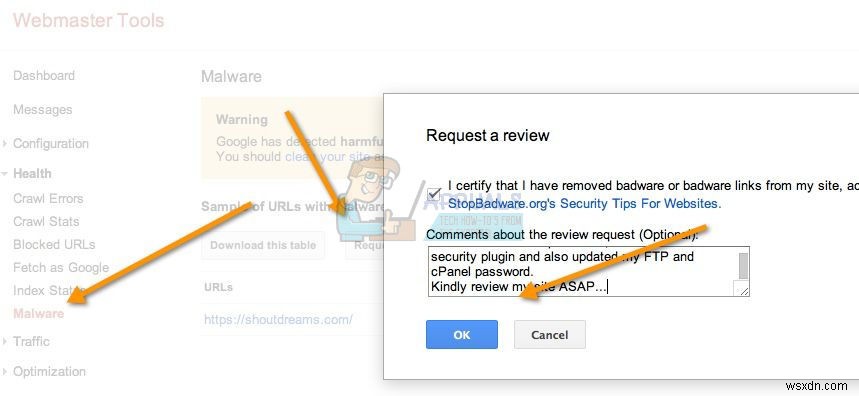 Fix: The site ahead contains harmful programs