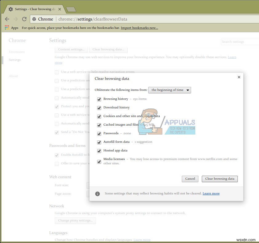 How to Fix 400 Bad Request Chrome Error on Linux