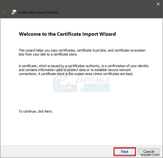 Fix: SSL Connection Error