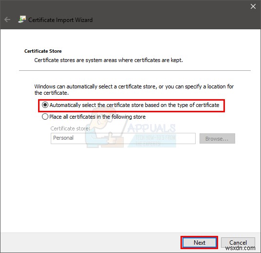 Fix: SSL Connection Error