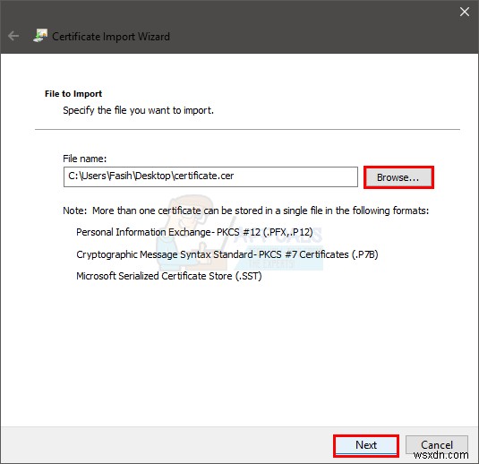 Fix: SSL Connection Error