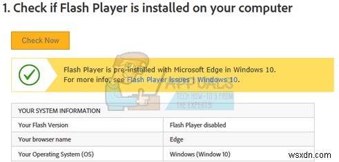 Fix: Flash Player not Working on Microsoft Edge