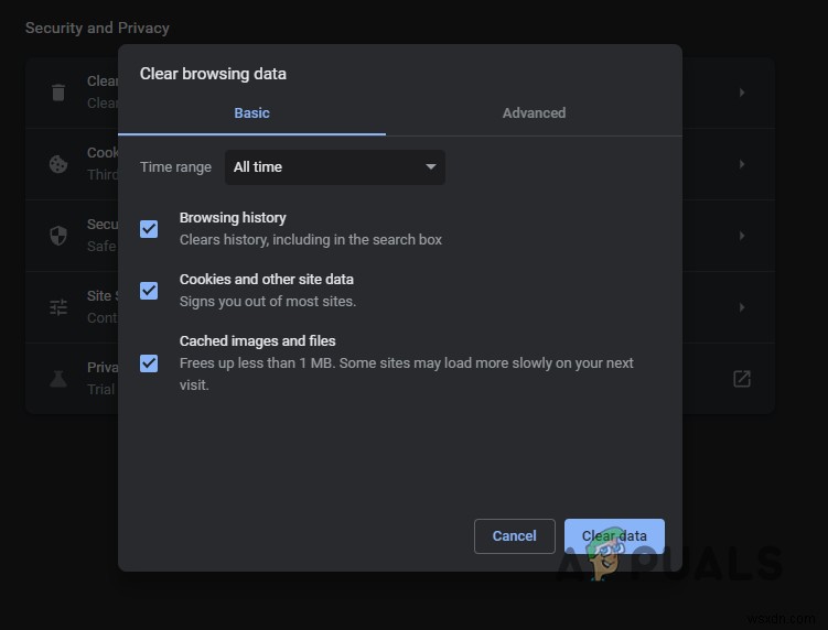 How to Fix Google Chrome “ERR_CACHE_MISS”?