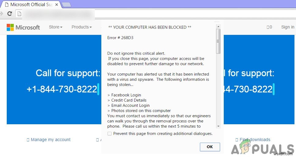 How to Fix Your computer has been blocked error 268D3 or 268D3 XC00037?