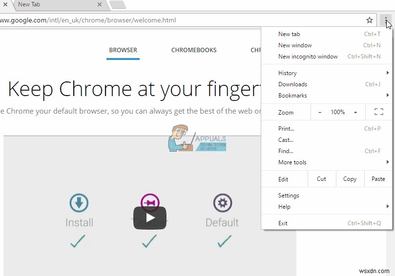 FIX: Aw, Snap! Error on Google Chrome