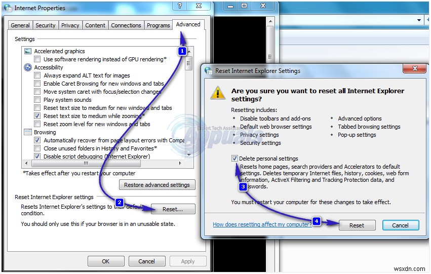 Fix: Internet Explorer has stopped working