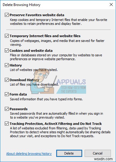 Fix: Internet Explorer has stopped working