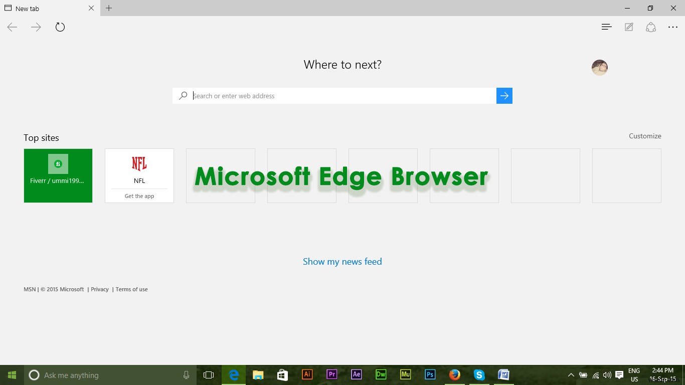 Fix: Reset Microsoft Edge on Windows 10