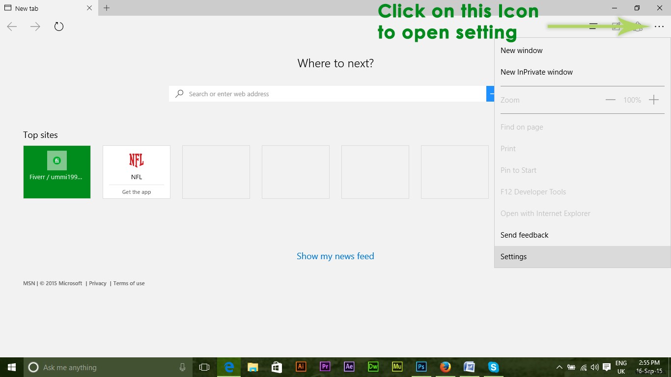 Fix: Reset Microsoft Edge on Windows 10