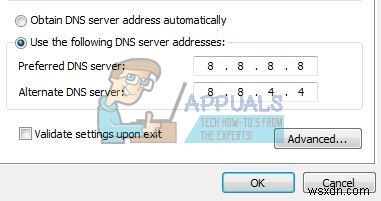 Fix: dns_probe_finished_bad_config on Google Chrome