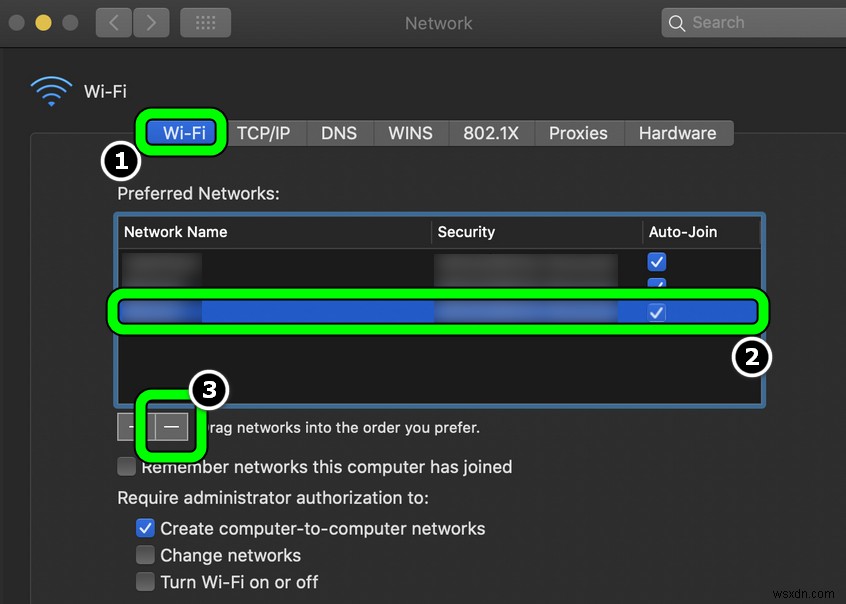How to Forget Wi-Fi Network on macOS?