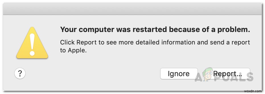 Fix: “Your computer was restarted because of a problem” on Mac?