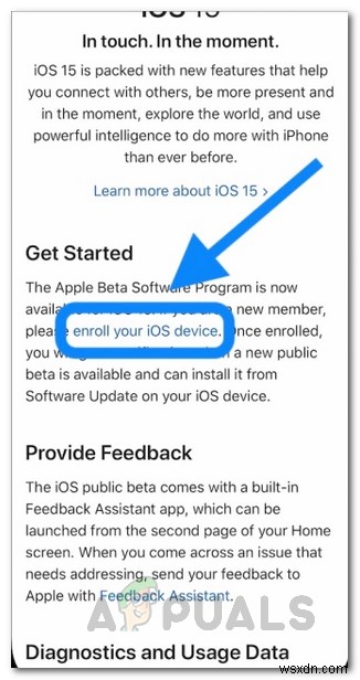 How to Install the iOS 15 Public Beta?