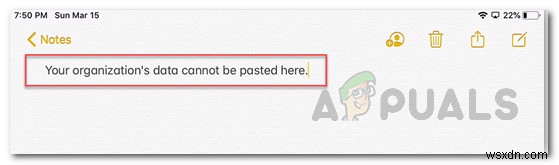How to Fix Your Organization’s Data Cannot be Pasted Here?