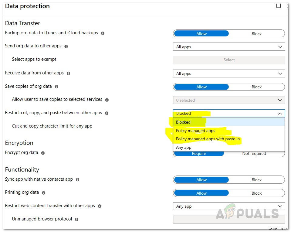 How to Fix Your Organization’s Data Cannot be Pasted Here?