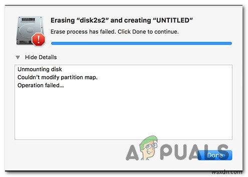How to Fix ‘Couldn’t Modify Partition Map’ in macOS
