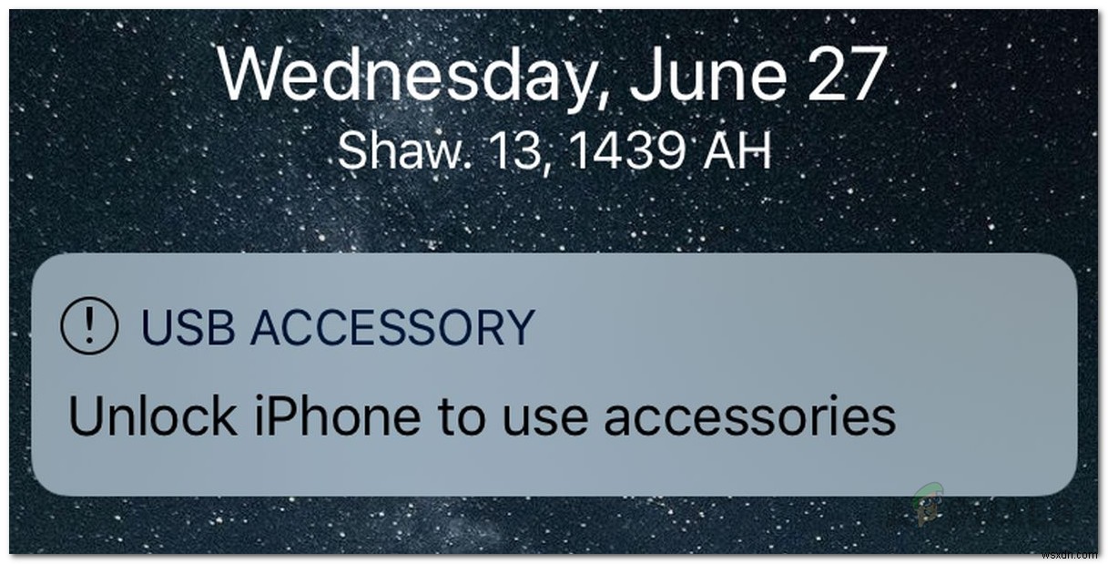 How to Disable Unlock iPhone to Use Accessories Warning