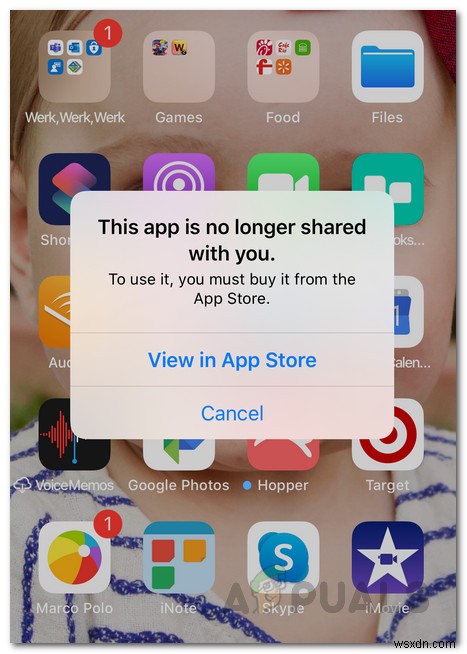 How to Fix This App is no Longer Shared with you on your iPhone/iPad