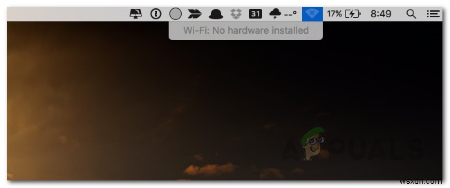 [FIX] Mac WiFi: No Hardware Installed