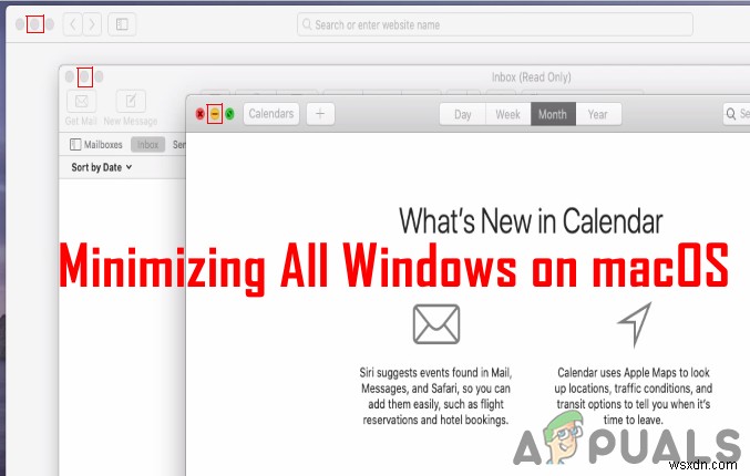 How to Minimize All Applications in a macOS?