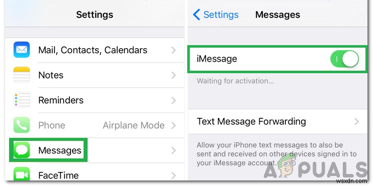 Fix: iMessage Activation Failed