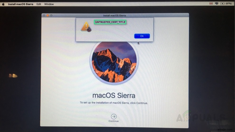 How to Fix UNTRUSTED_CERT_TITLE Error on MacOS?