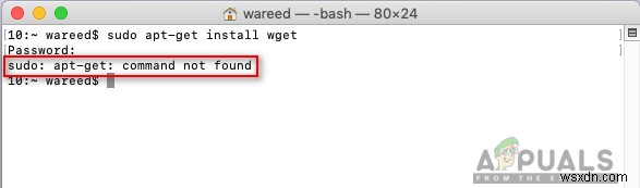 How to Fix ‘sudo apt-get command not found’ on macOS