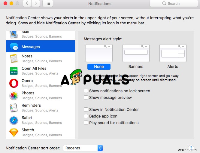 How to Turn Off iMessage Notifications on Mac