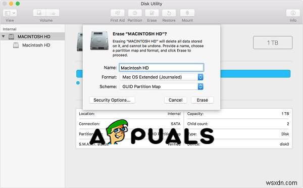 How to Fix Could Not Create a Preboot Volume for APFS install Error