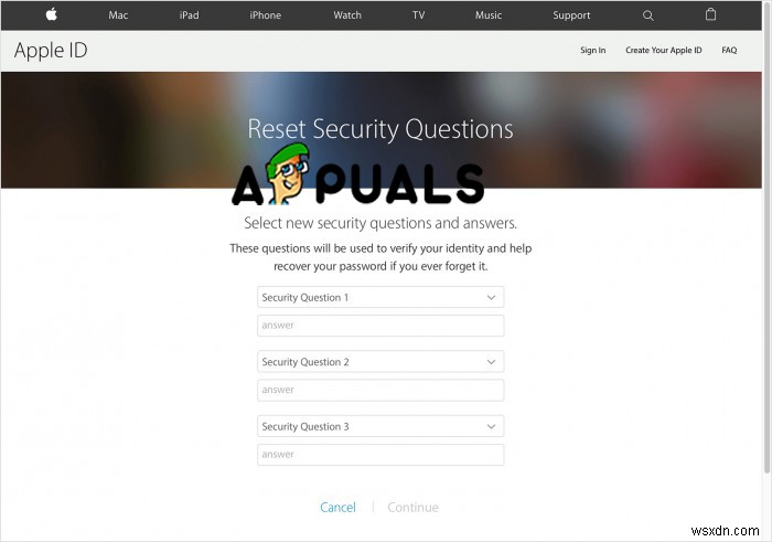 How to Fix Issues Resetting Apple ID Security Questions