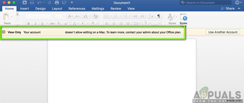 Fix: Account Doesn’t Allow Editing on a Mac