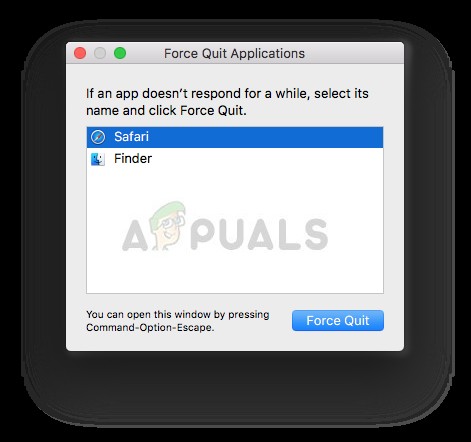 How to Use the Force Quit Command on a Mac