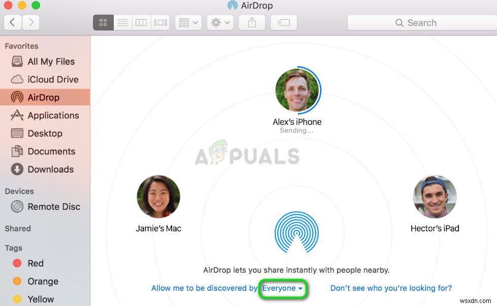 Fix: AirDrop not working
