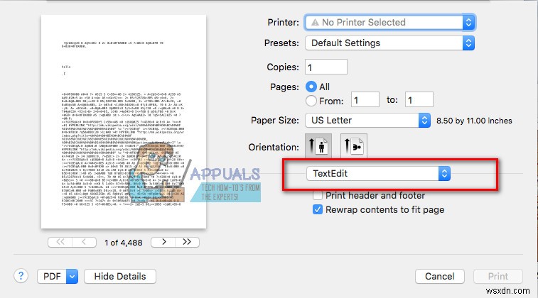 How to Print Mirror Image/Text on a Mac