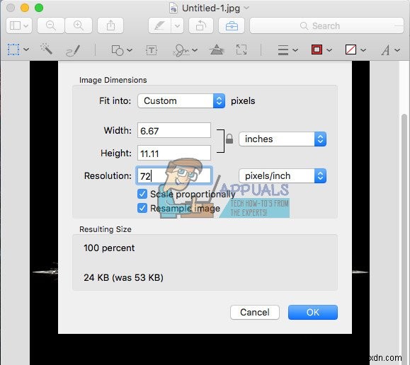 How to Reduce the Size of a JPEG on Mac