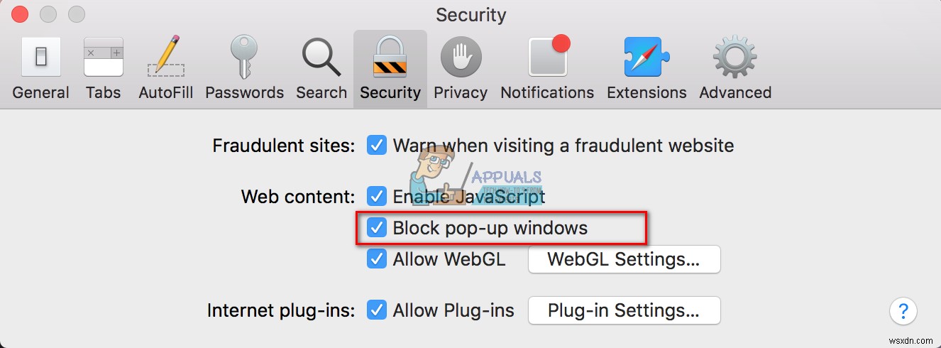 How to Allow Pop Ups on Mac