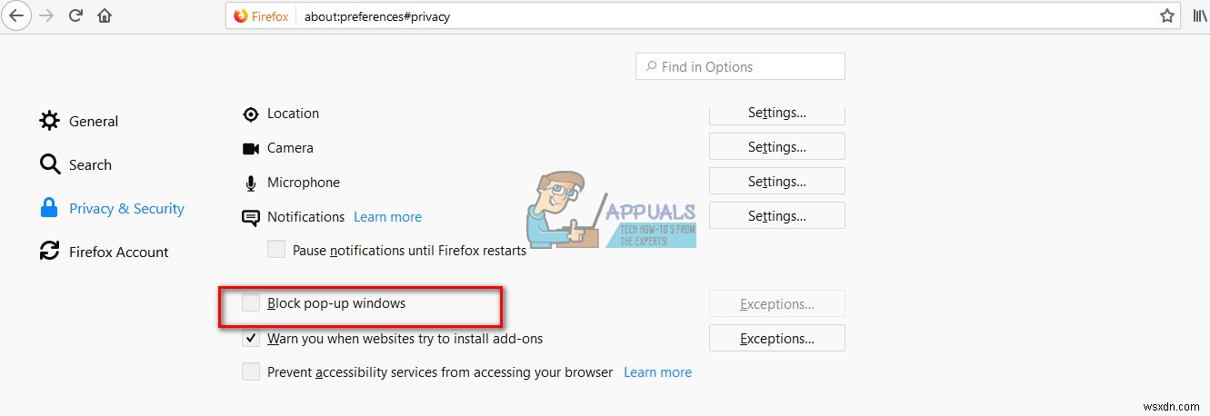 How to Allow Pop Ups on Mac