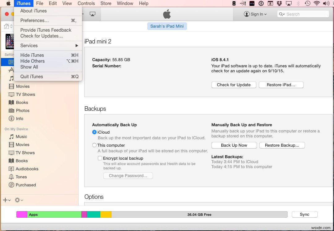 How to Backup Your iPhone on iTunes for the First Time