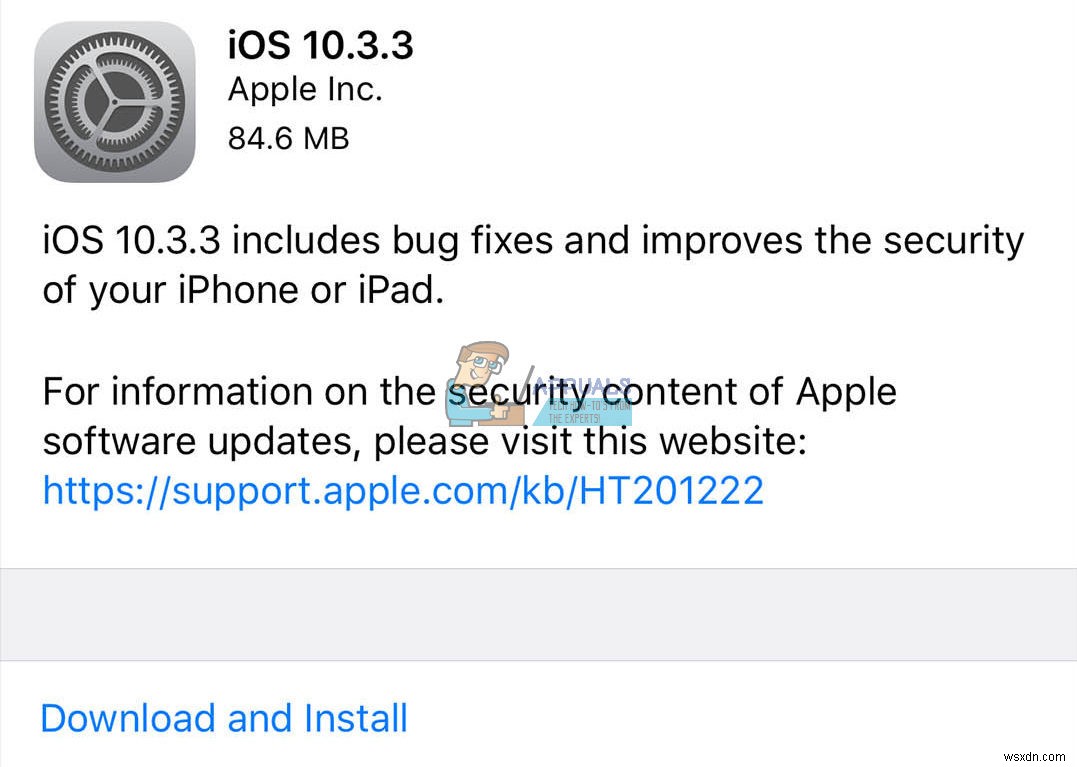 Fix: An error occurred installing iOS