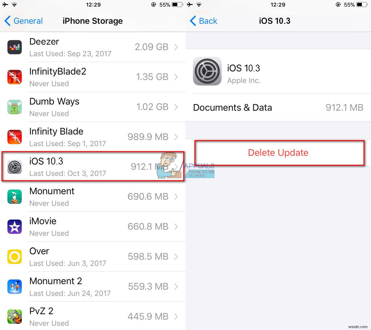 Fix: An error occurred installing iOS