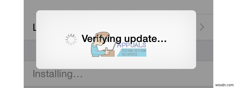 Fix: An error occurred installing iOS