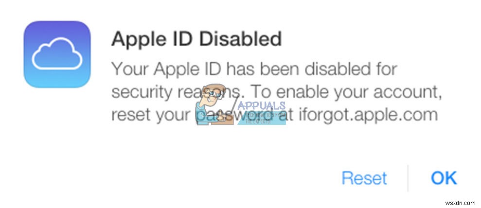 How to Fix ‘Your Apple ID has been disabled’